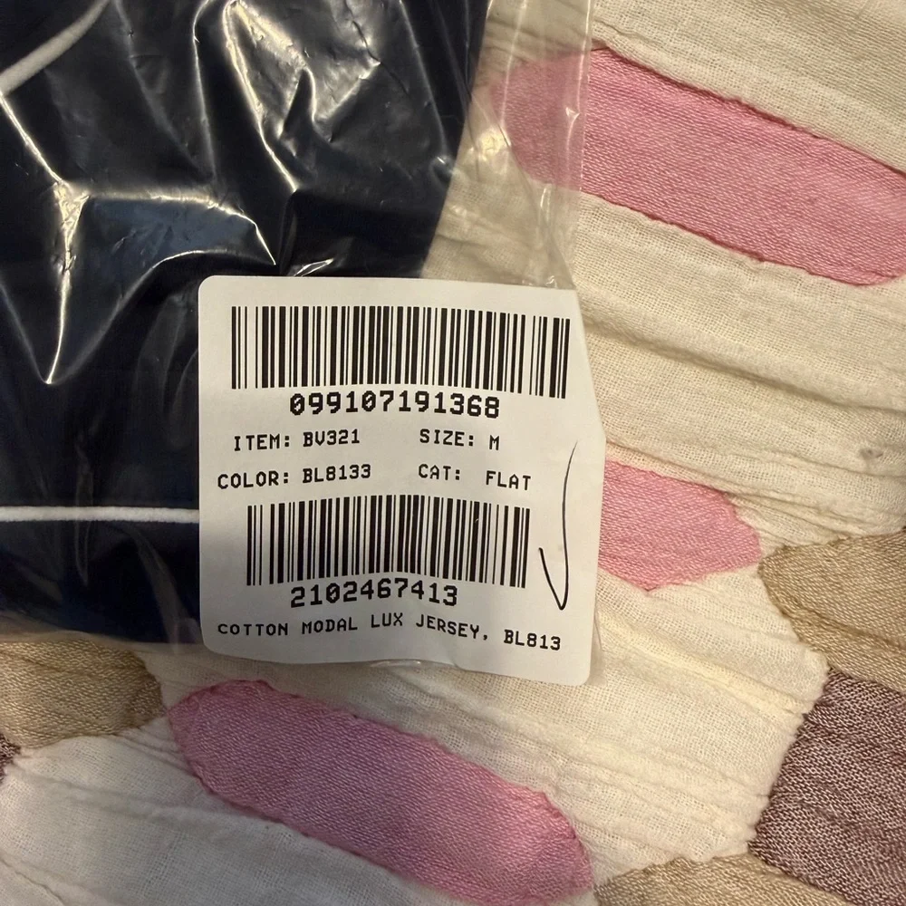 J. Crew Dreamy Cotton-Modal Blend Luxe Jersey Button Up Pajama Top NWT M Navy